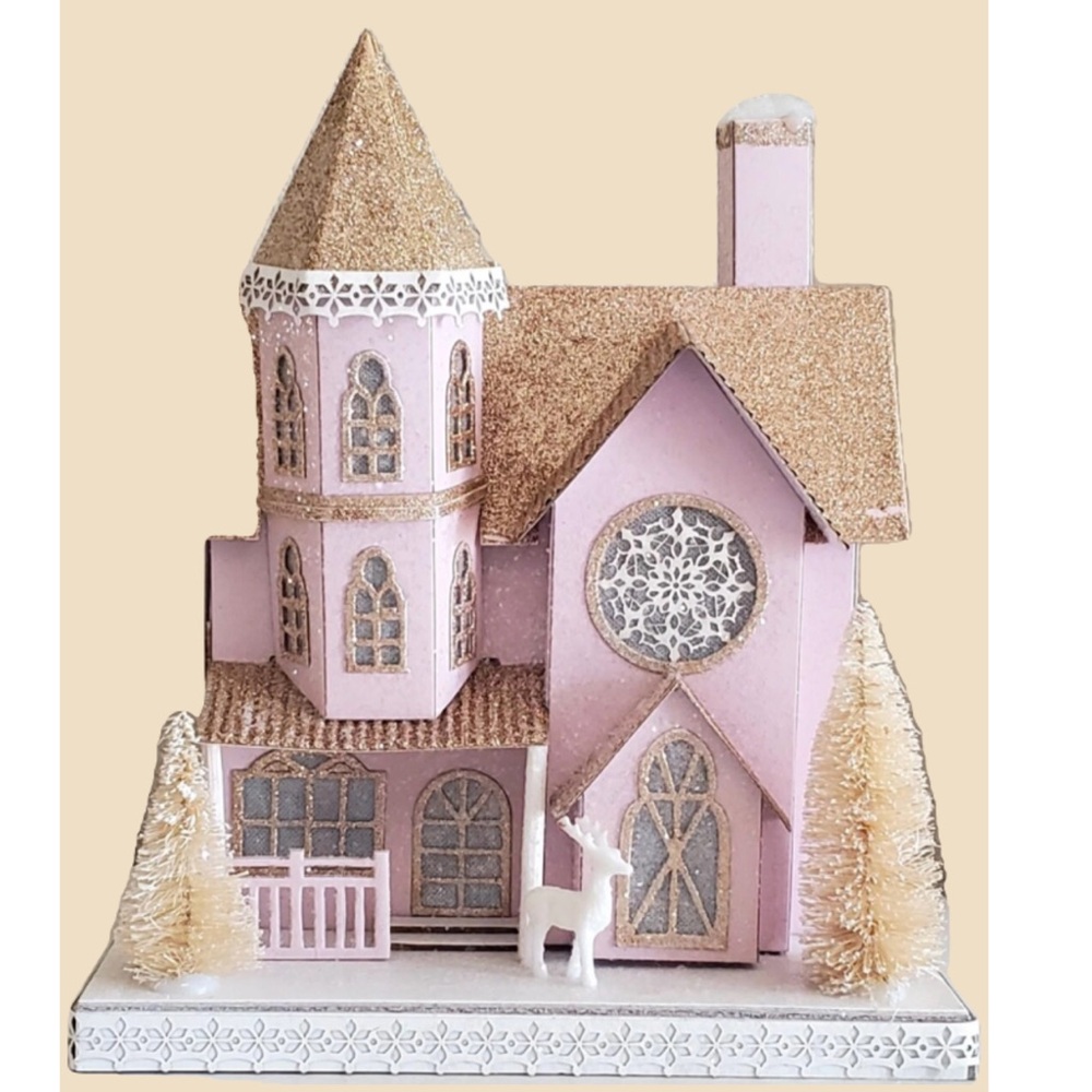 Pink Victorian LED ‘11 Holiday House